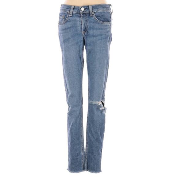 Rag & Bone Size 24 Distressed Skinny Jeans - Picture 1 of 3